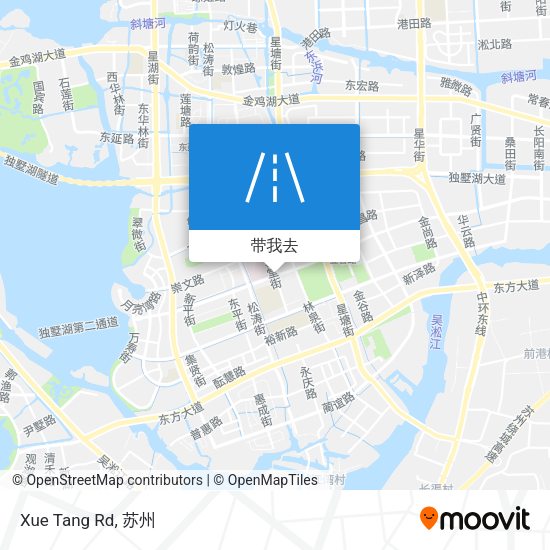 Xue Tang Rd地图