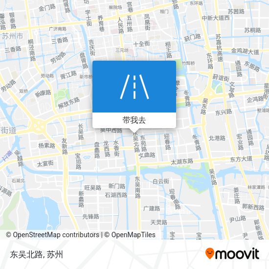 东吴北路地图