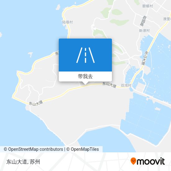 东山大道地图