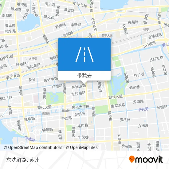 东沈浒路地图