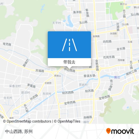 中山西路地图