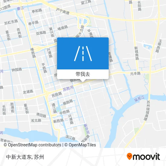 中新大道东地图