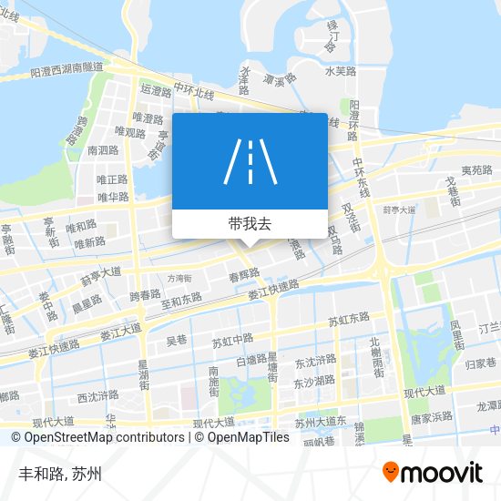 丰和路地图