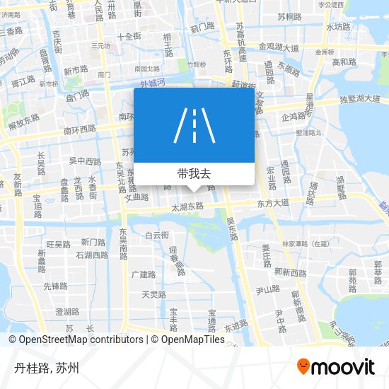 丹桂路地图