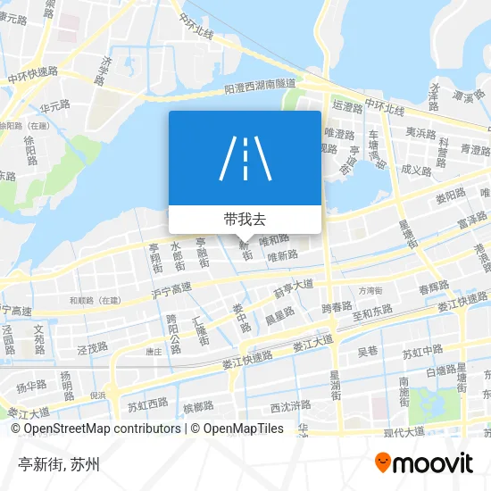 亭新街地图