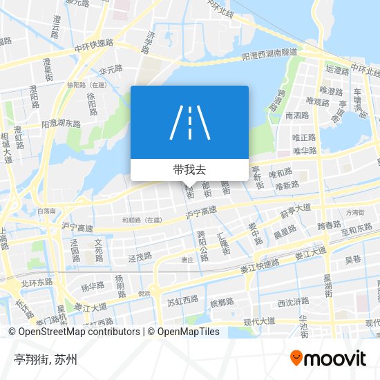 亭翔街地图