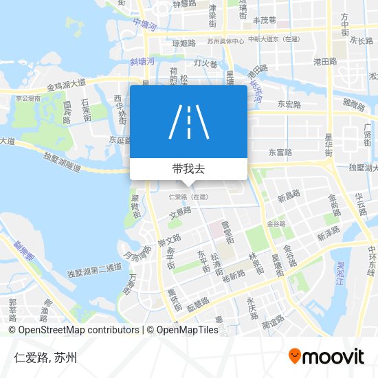 仁爱路地图