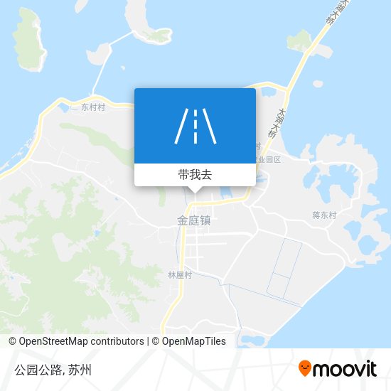 公园公路地图