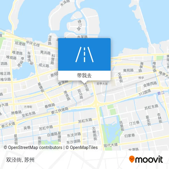 双泾街地图