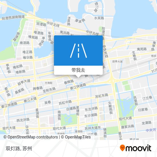 双灯路地图