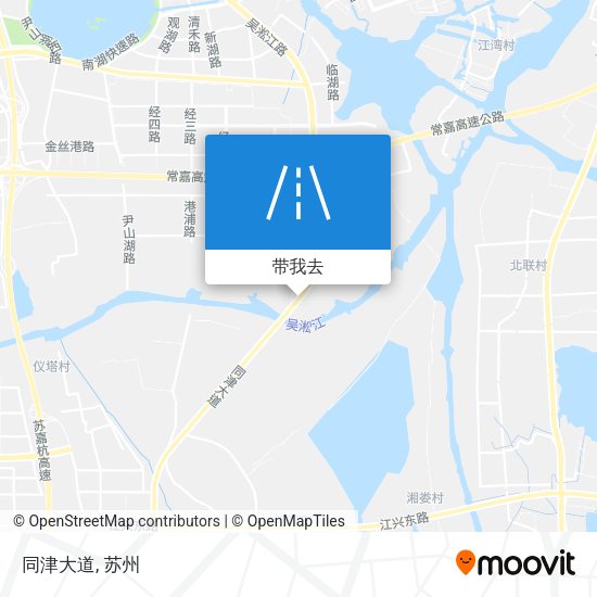 同津大道地图