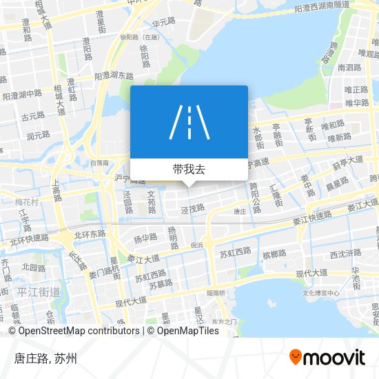 唐庄路地图