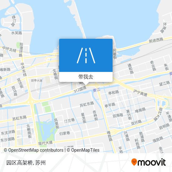园区高架桥地图