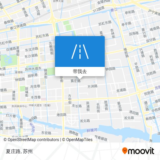 夏庄路地图