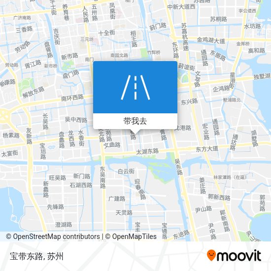 宝带东路地图