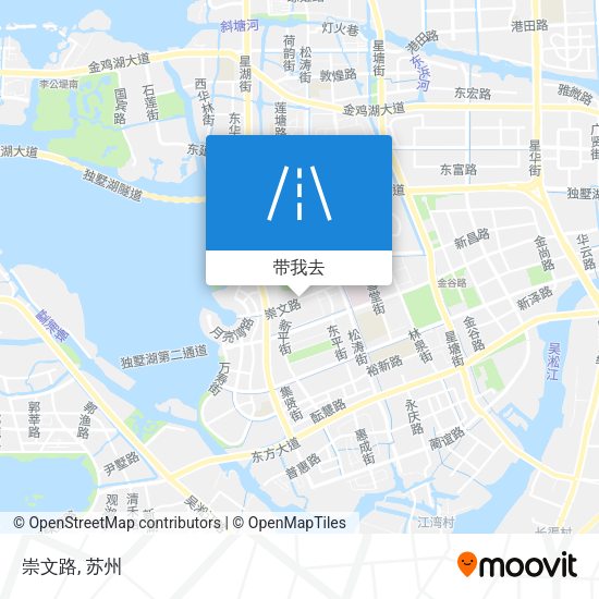 崇文路地图