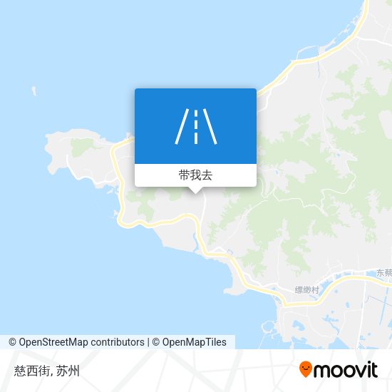 慈西街地图