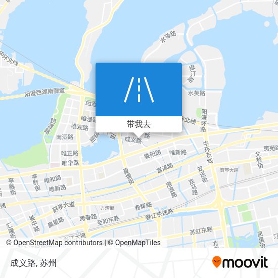 成义路地图