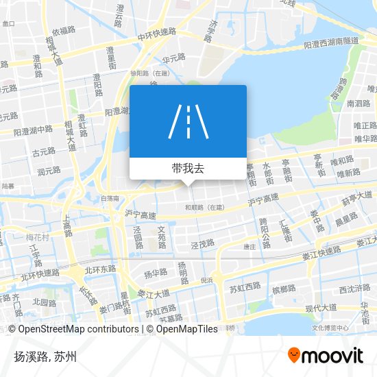 扬溪路地图