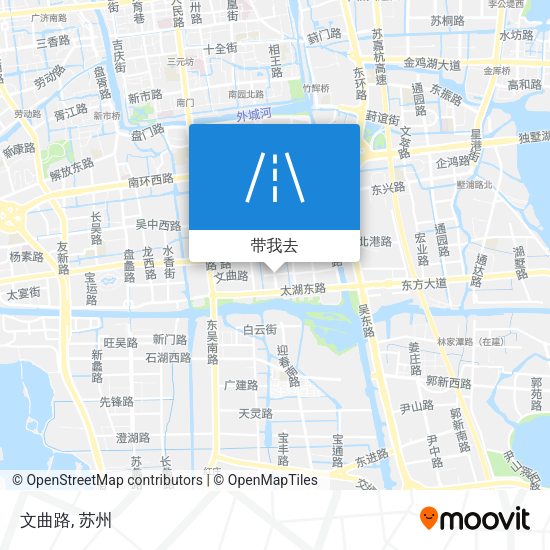 文曲路地图