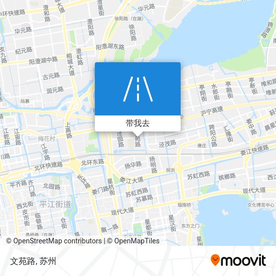 文苑路地图