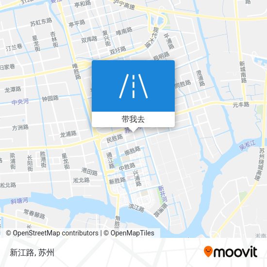 新江路地图