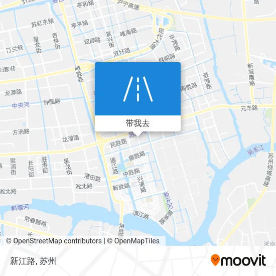 新江路地图