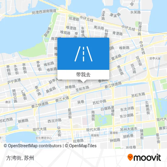 方湾街地图
