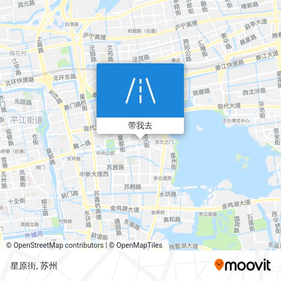 星原街地图