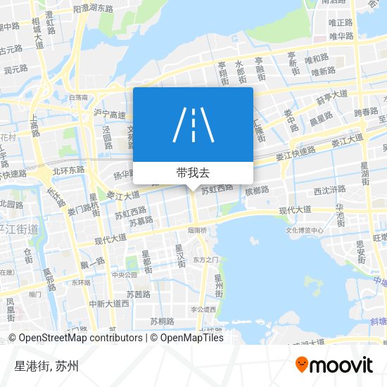 星港街地图