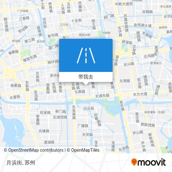 月浜街地图