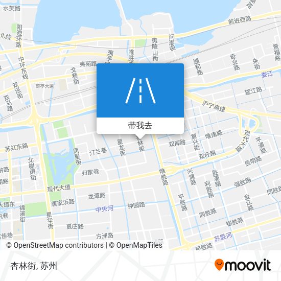 杏林街地图