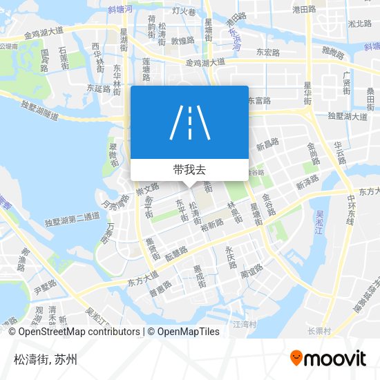 松濤街地图