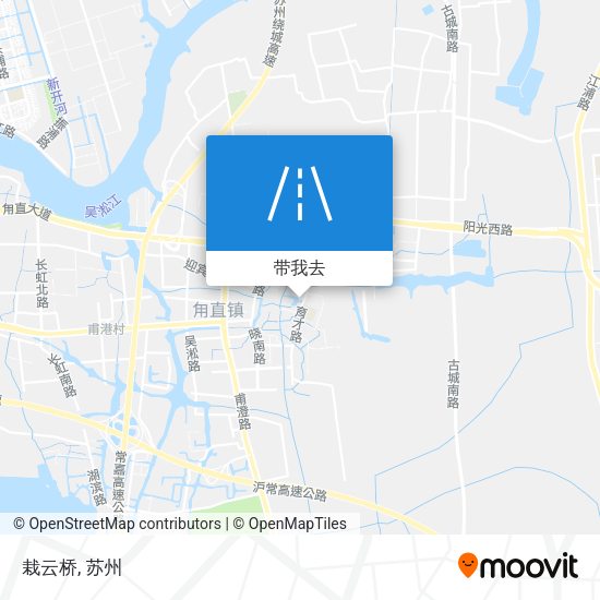 栽云桥地图