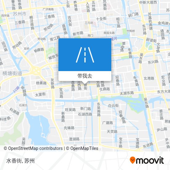 水香街地图