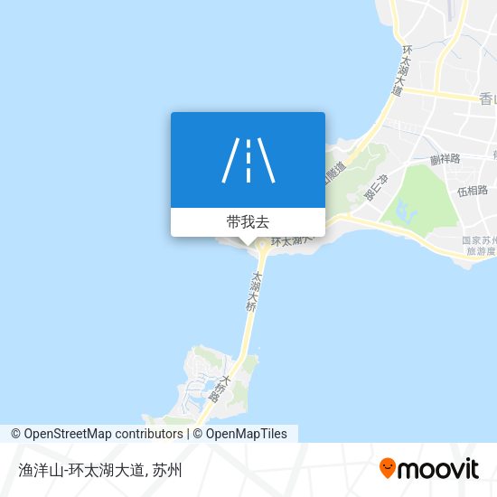 渔洋山-环太湖大道地图