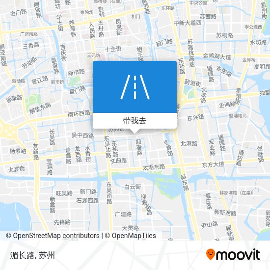 湄长路地图
