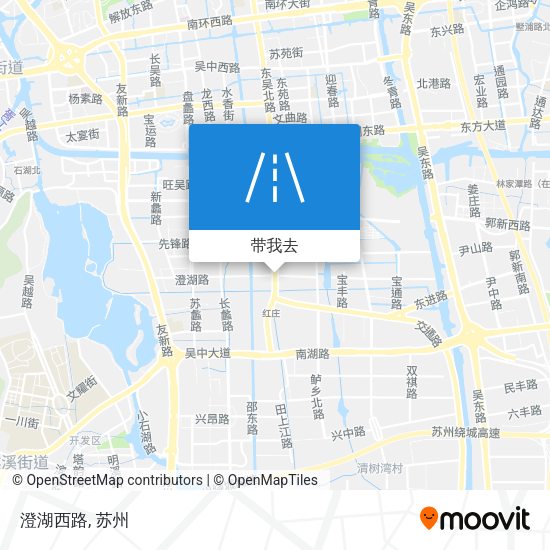 澄湖西路地图