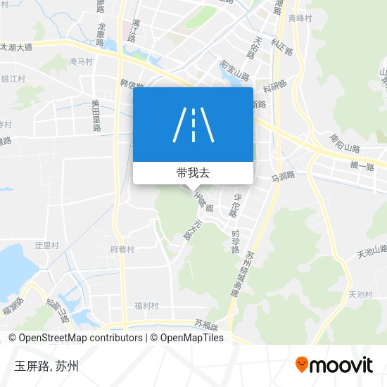 玉屏路地图