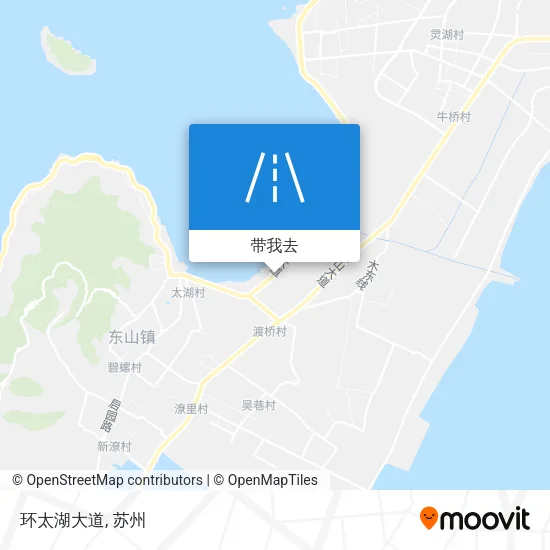环太湖大道地图