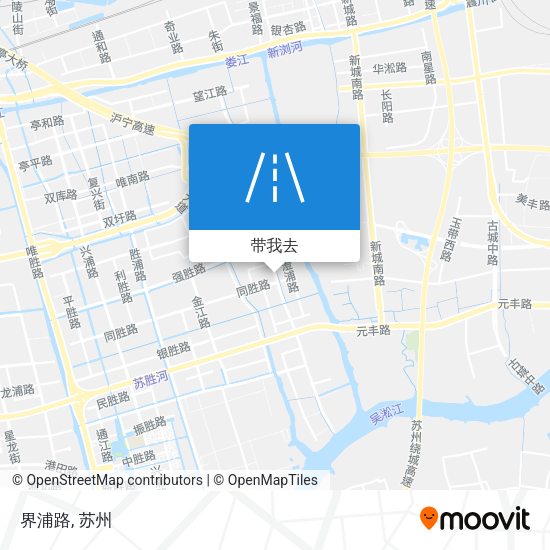 界浦路地图