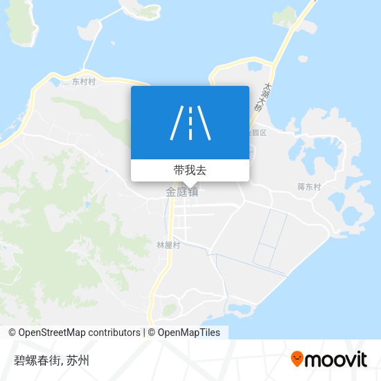 碧螺春街地图