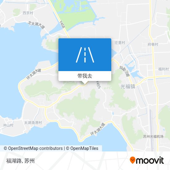 福湖路地图