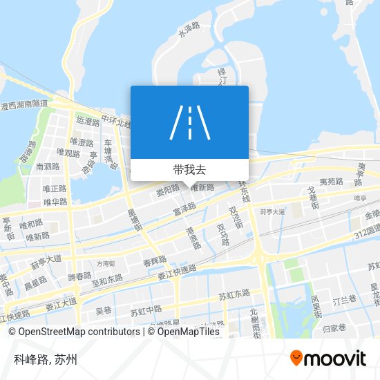 科峰路地图