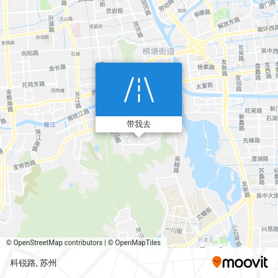 科锐路地图