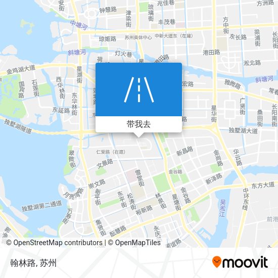 翰林路地图