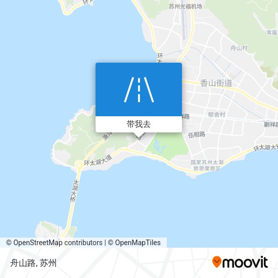 舟山路地图