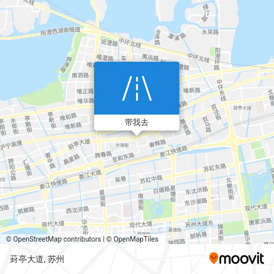 葑亭大道地图