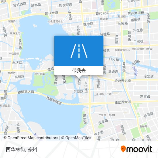 西华林街地图