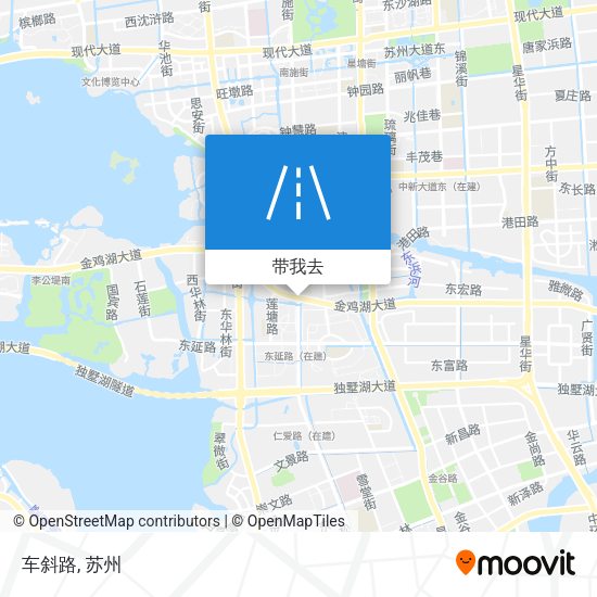 车斜路地图